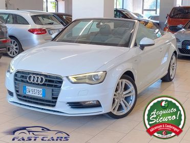 AUDI A3 Cabrio 2.0TDI 150cv S-LINE LED NAVI CRUISE
