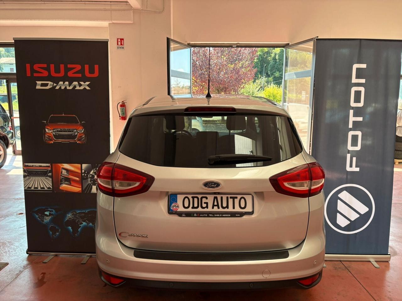 FORD C-MAX Diesel 1500 TDCi 120CV X NEOPATENTATI Km 221.795 certificati garanzia 12 mesi