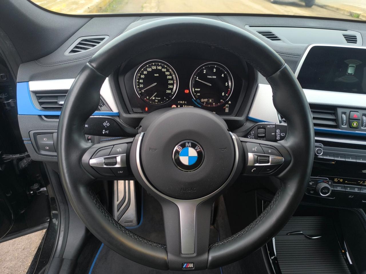 BMW X2 XDRIVE MSPORT 2.0 DIESEL 150cv km 78.000 BMW LUCI AMBIENT