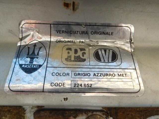 Maserati Coupe biturbo s" carburatori -1986