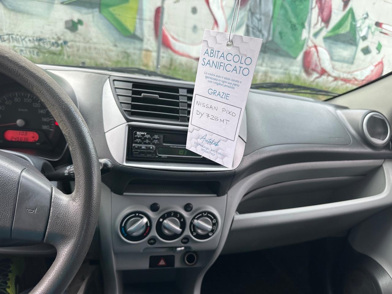 Nissan Pixo 1.0 5 porte GPL fino al 2030