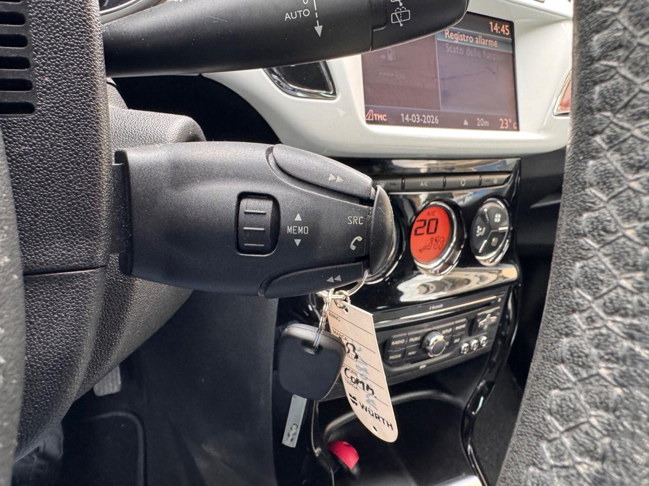 DS3 3 1.4 HDi 92 CV Just Black neopaten garanzia 12 me