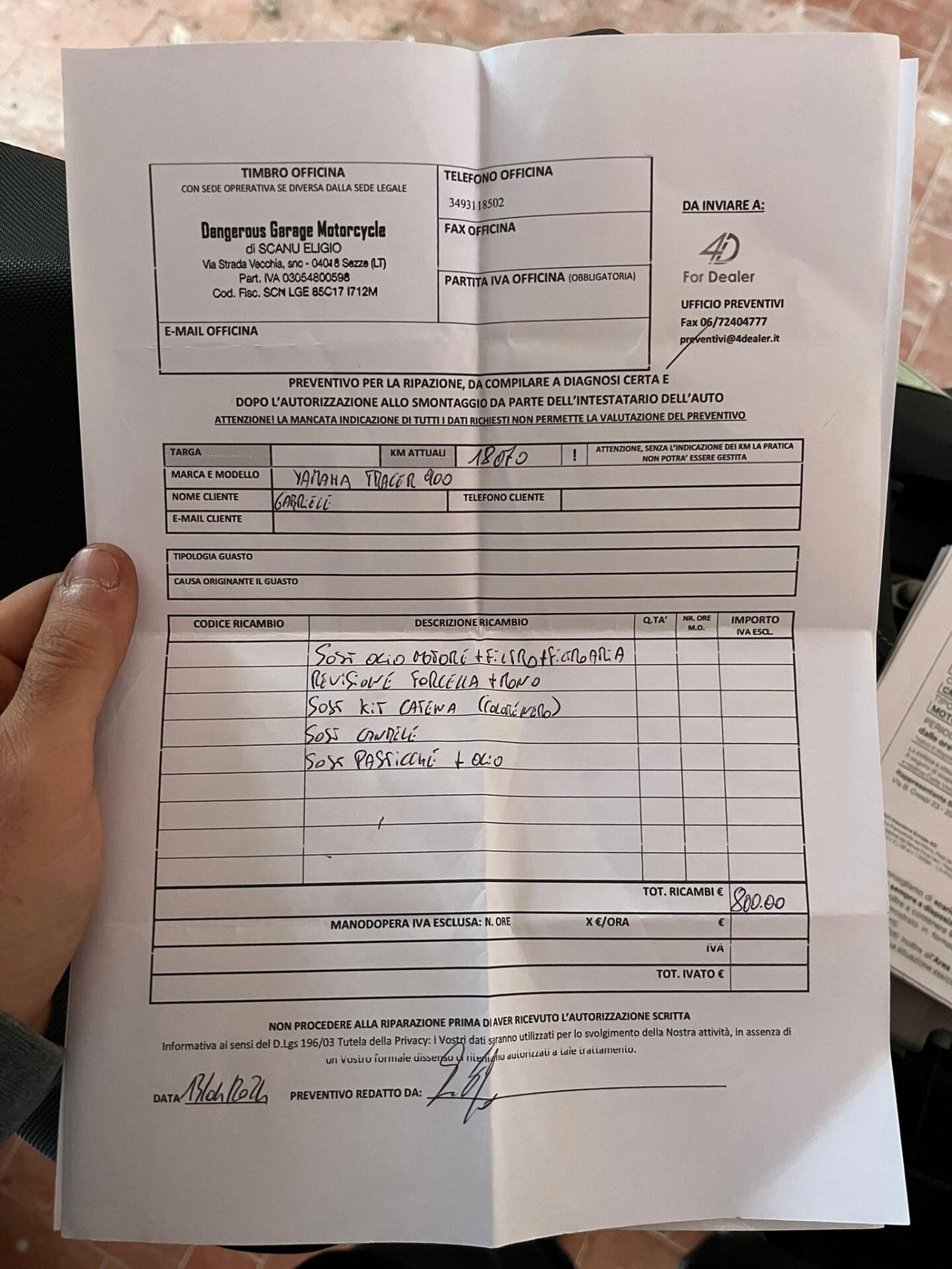 Yamaha Tracer 900 gt