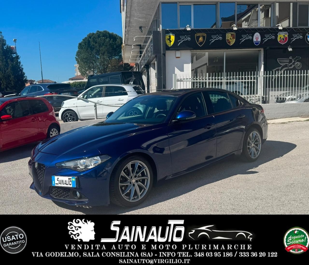 Alfa Romeo Giulia 2.2 Turbodiesel 150 CV AT8 GARANZIA 24 MESI