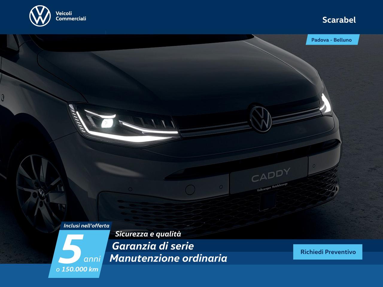 Volkswagen Caddy 2.0 tdi 122cv 4motion life