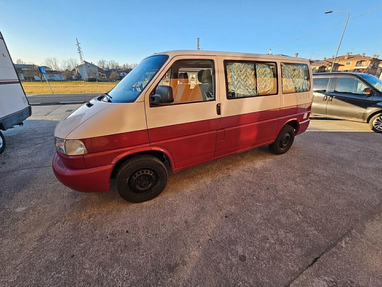 vw caravelle semicamperizzato 9 posti 2 letto RITIRO USATO/SCAMBIO
