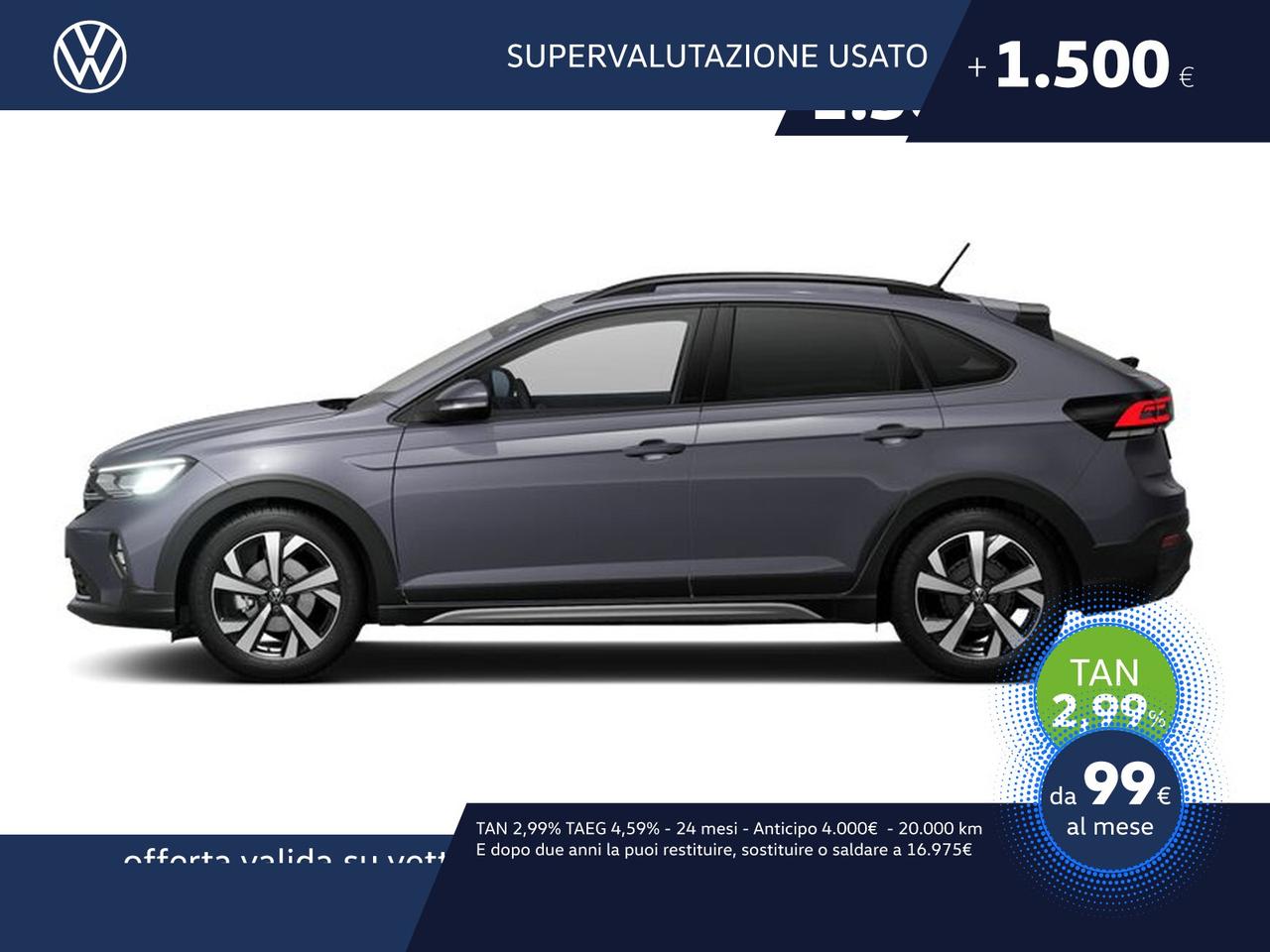 Volkswagen Taigo 1.0 tsi edition plus 95cv