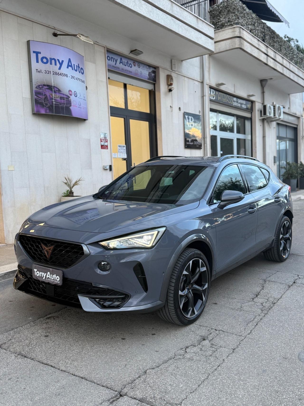 Cupra Formentor 2.0 TDI 4drive 150cv dsg LUCI SOFFUSE,TELECAMERA,NAVI,APPLE CARPLAY,FULL LED,INTERNI PARZ. IN PELLE