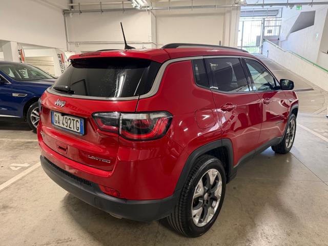 JEEP Compass 2.0 mjt Limited#4wd#140cv#ROSSOPERLA#PELLE#C.LEGA