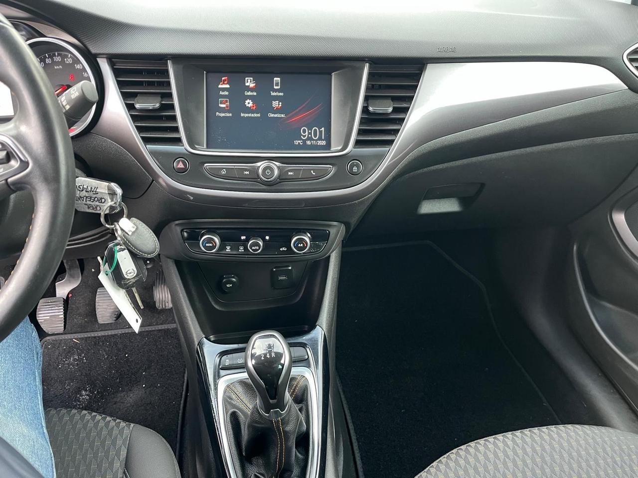 Opel crossland 1.2/110 cv - km 60000-2018