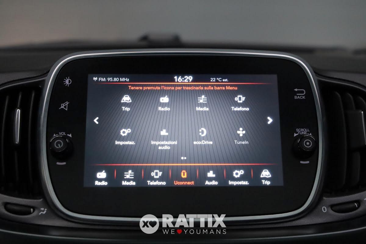 Fiat 500 1.2 69CV Rockstar dualogic + tetto panoramico