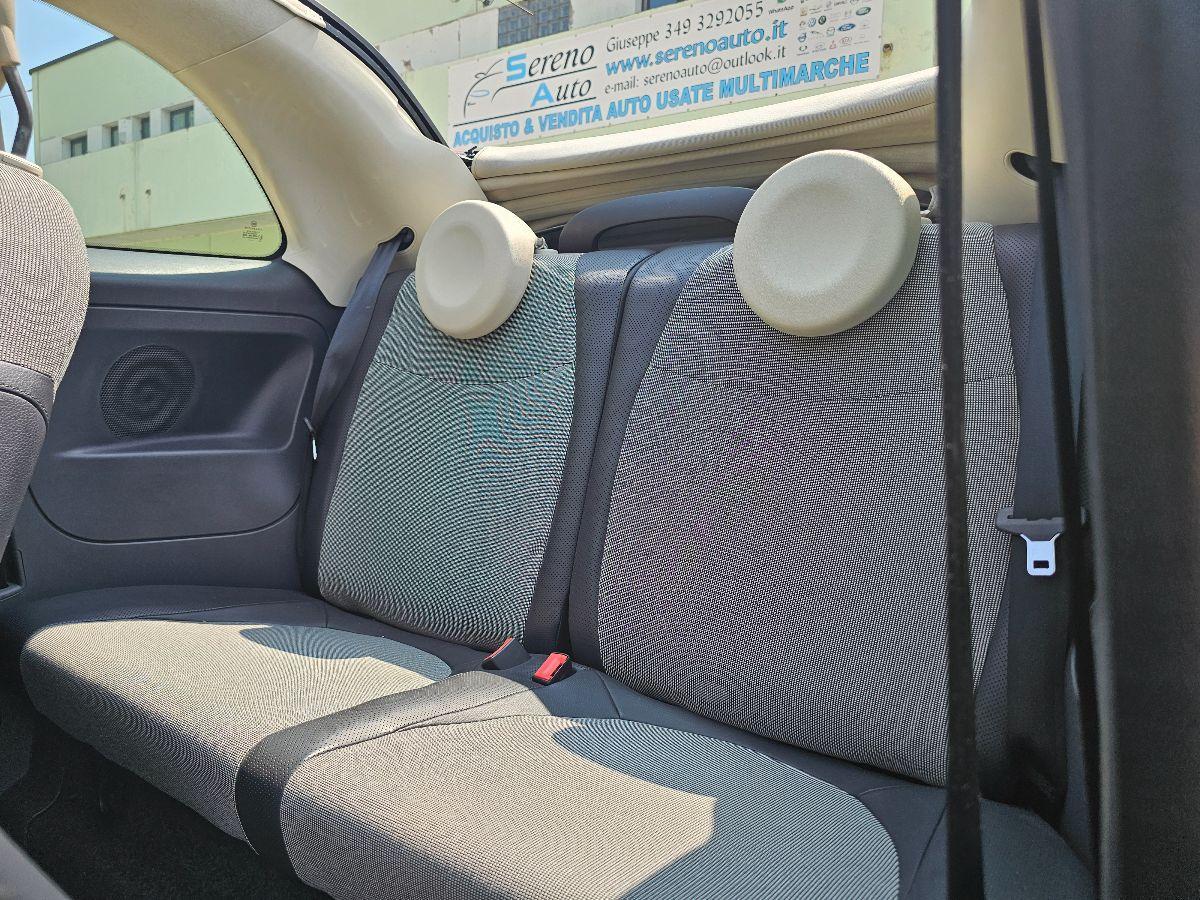 FIAT 500C 0.9 BENZINA 135.000KM 2011 GARANZIA 12M