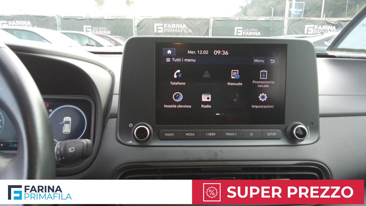 HYUNDAI Kona I 2021 - Kona 1.0 t-gdi 48V Xline 2wd 120cv imt