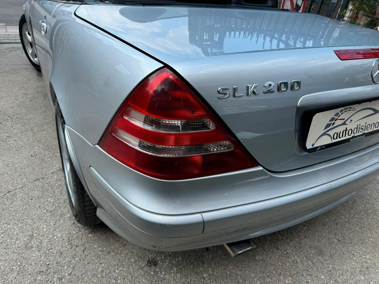 Mercedes-benz SLK 200 Kompressor cat Special Edition automatica interni red