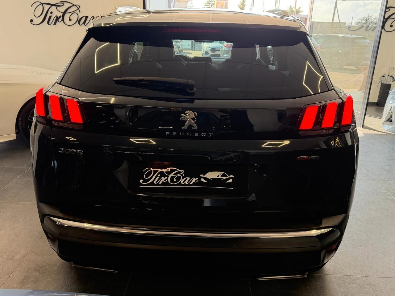 PEUGEOT 3008 GT-LINE 1.6 EAT6 120CV PELLE NAVI CAM ANNO 2018