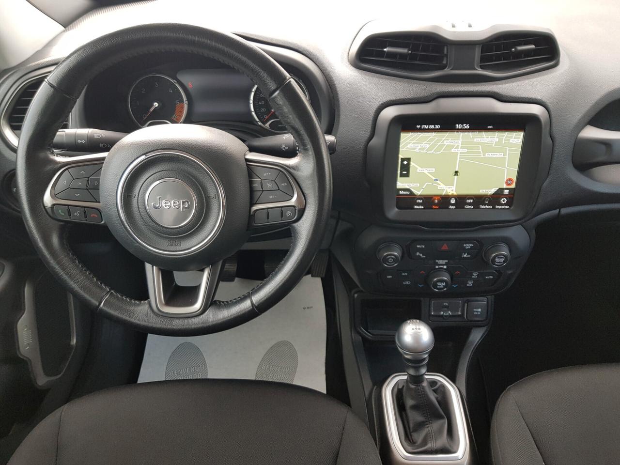 Jeep Renegade 1.6 Mjt 120cv Limited Fari Led Rcam Navy