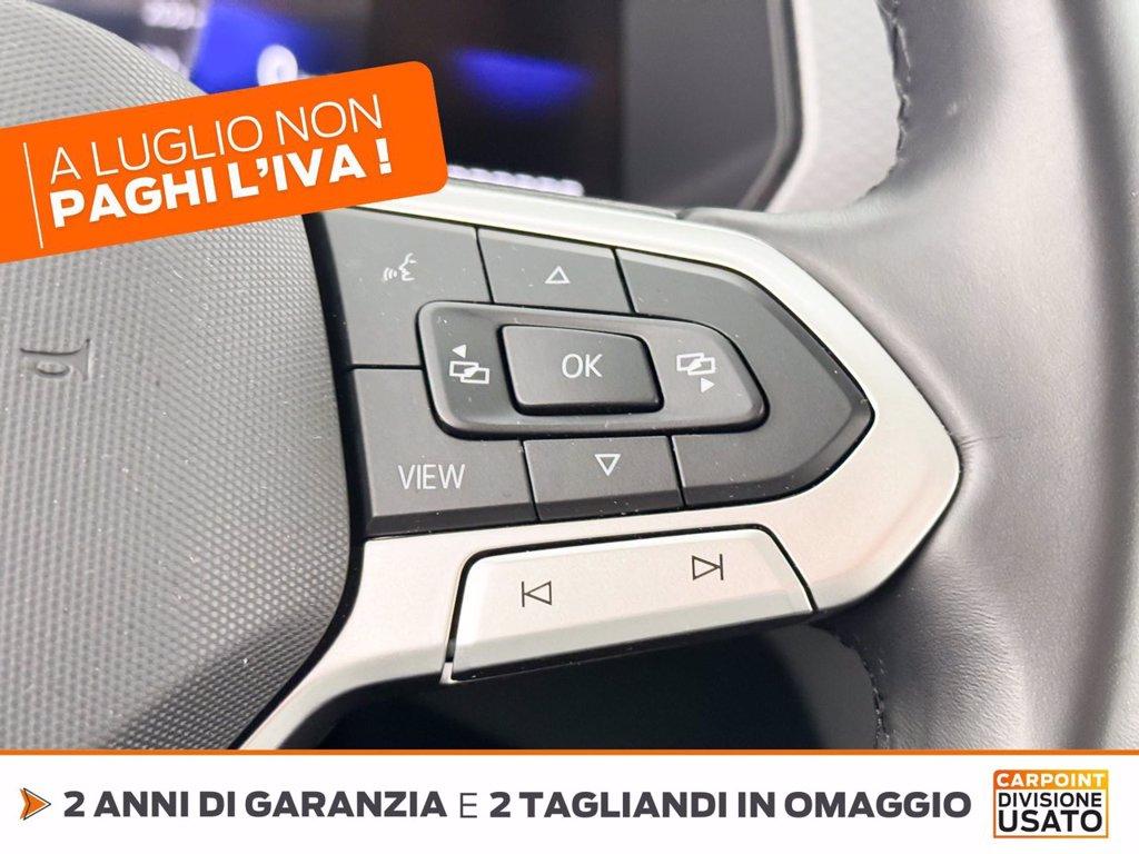 VOLKSWAGEN T-cross 1.0 tsi life 115cv dsg del 2024