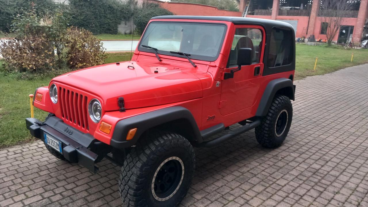Jeep Wrangler Tj 4.0 asi omologata