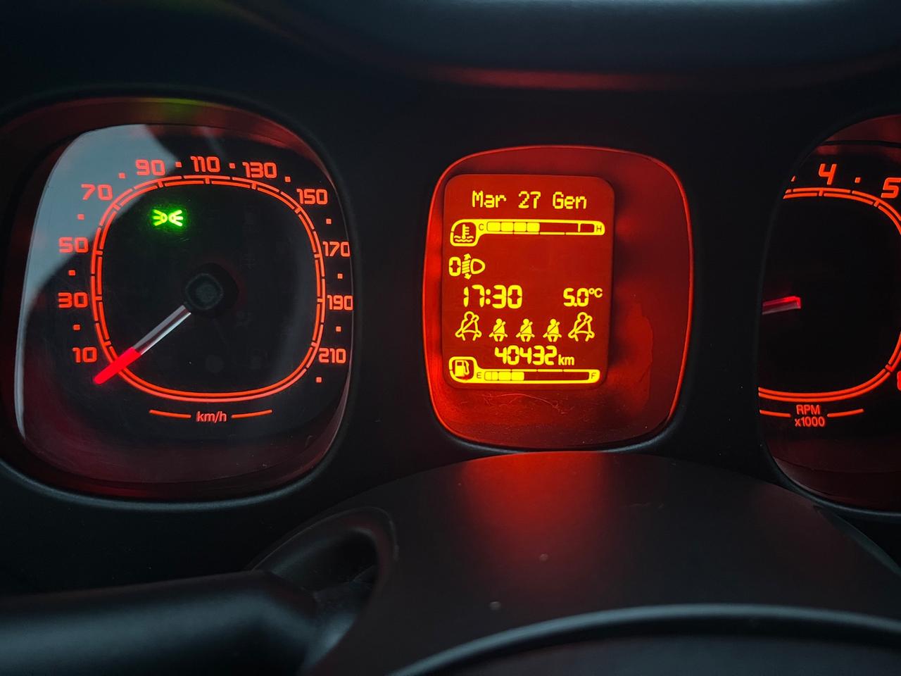 Fiat Panda 1.2 Lounge/69CV/neopatentati/Euro6B/unico proprietario