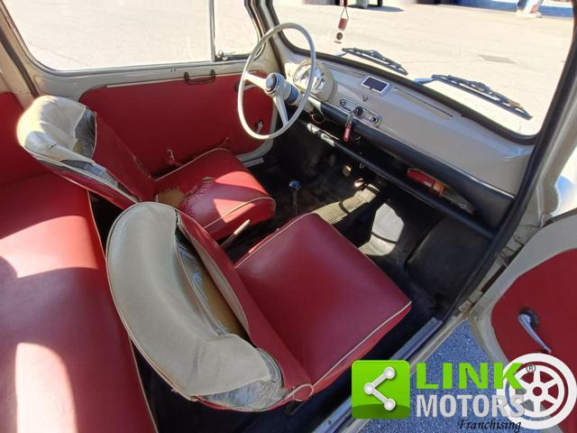 FIAT 600 LIBRETTO E TARGHE ORIGINALI