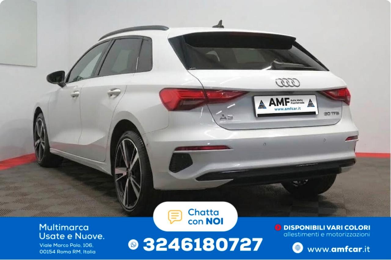 Audi A3 SPB 30 TFSI S line edition