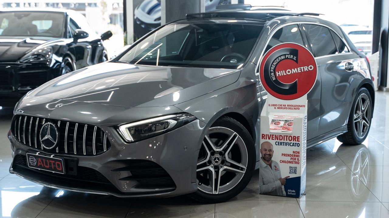 Mercedes-benz A 180 D PREMIUM PLUS AMG TETTO PACK LUCI MULTIBEAM FULL OPTIONAL