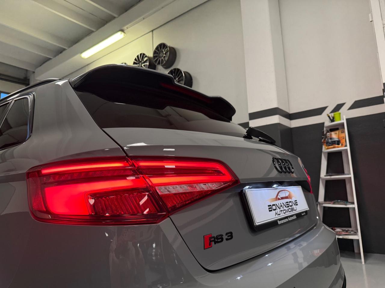 Audi RS3 Sportback 2.5 tfsi 400cv limitatore 280km/h