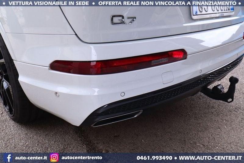 Audi Q7 50 TDI 3.0 quattro SLINE S-LINE 7POSTI GANCIO