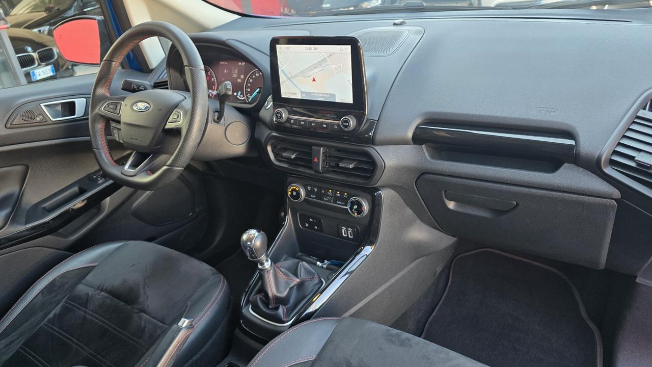FORD ECOSPORT 1.0 ECOBOOST ST-LINE 125CV - FULL LED, PELLE, NEOPATENTATI