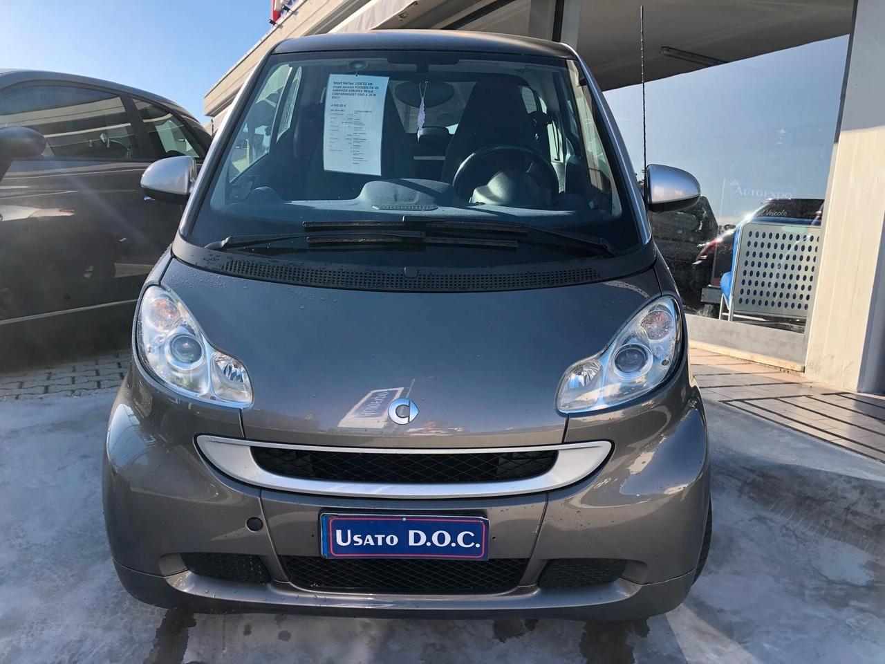 Smart ForTwo 1000 52 kW coupé passion POSSIBILITA' DI GARANZIA EUROPEA DELLA CONFORMEGEST FINO A 36 M ESI!!!