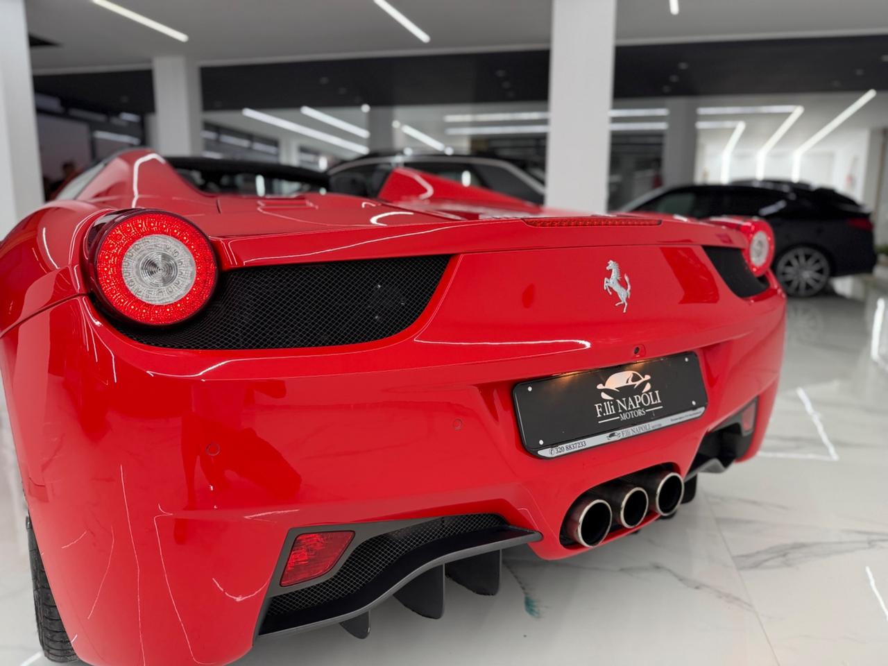 Ferrari 458 Spider Iva Esposta