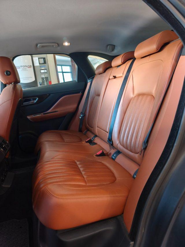 JAGUAR F-Pace 2.0 D AWD 180 CV Prestige Pelle Tabacco