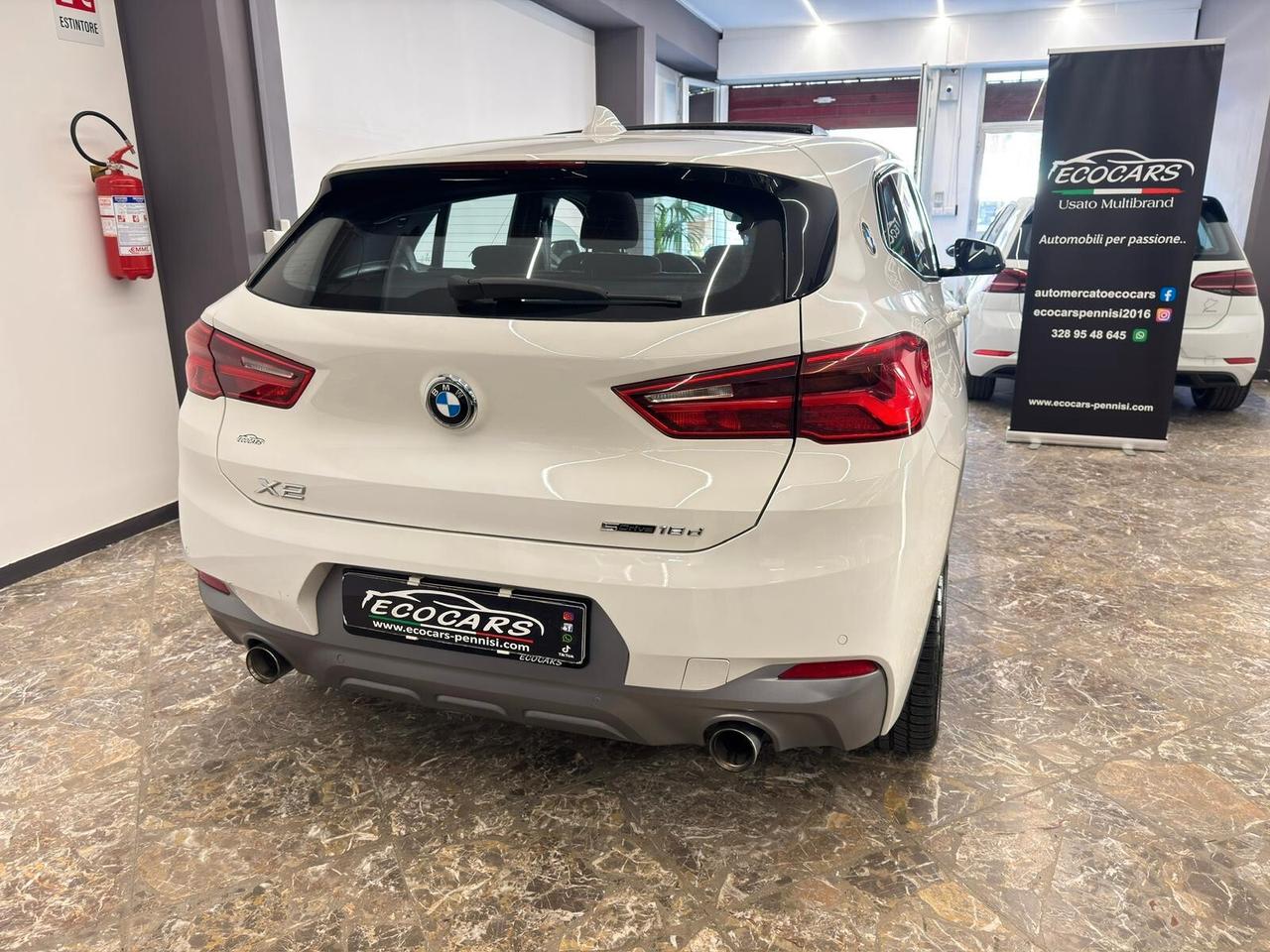 Bmw X2 sDrive18d Msport soli 60.000km + tettuccio!! 2019