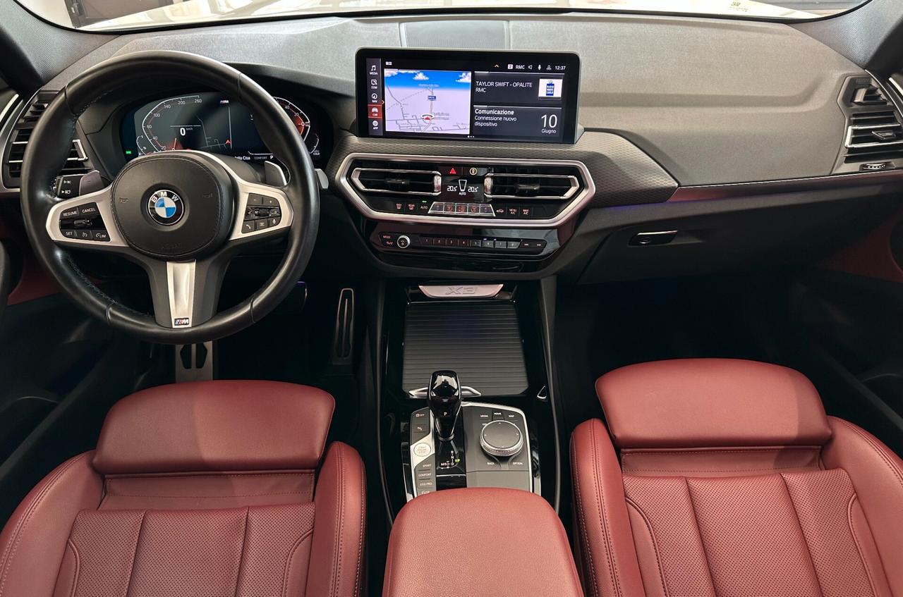 BMW X3 20D XDRIVE MHEV MSPORT *PELLE*CARPLAY*CAMERA*