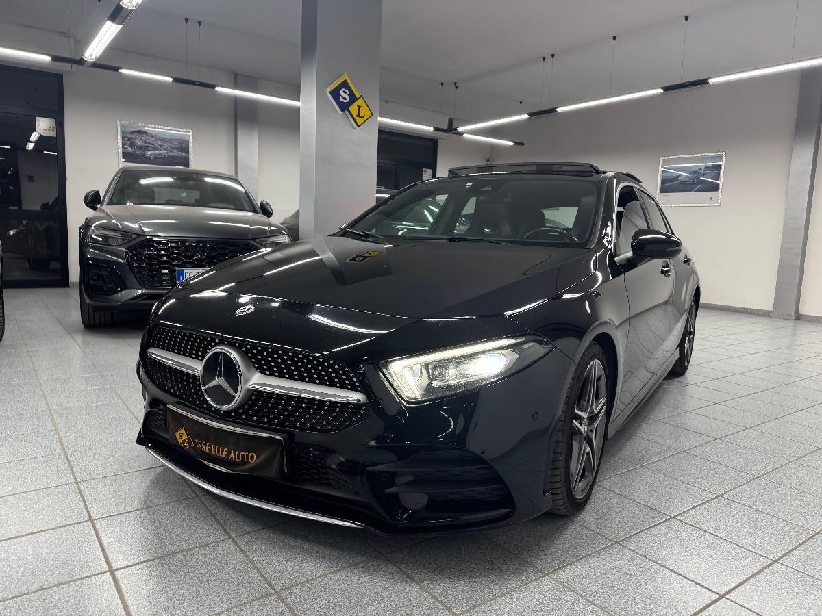 MERCEDES A 180 d Automatic Premium AMG TETTO/ LUCI/ BURMESTER/ MEMORIE
