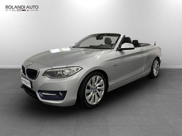 BMW Serie 2 Cabrio 220 d Sport Auto