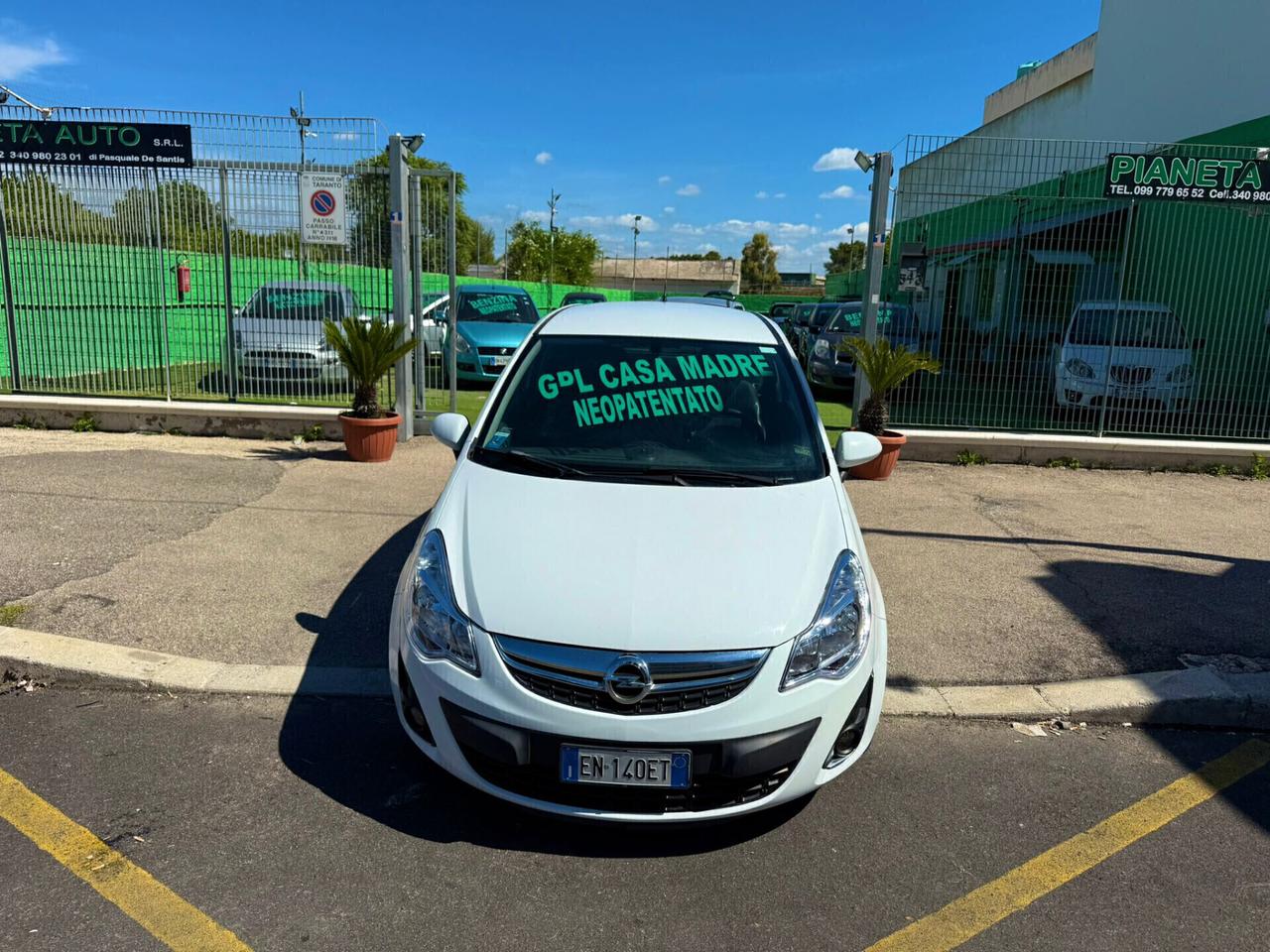 Opel Corsa 1.2 85CV 3 porte GPL-TECH Ecotec - ANNO 2012 - GPL CASA MADRE