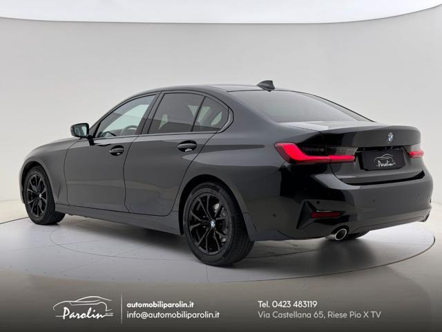 BMW 318 d 48V Sport Aut. Berlina Black pack-Telecamera-LED