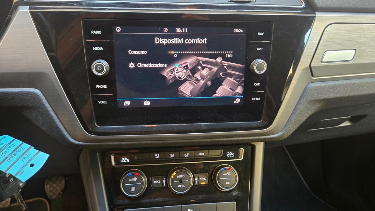 Volkswagen Touran 2.0 TDI 150 CV SCR Executive BlueMotion Technology