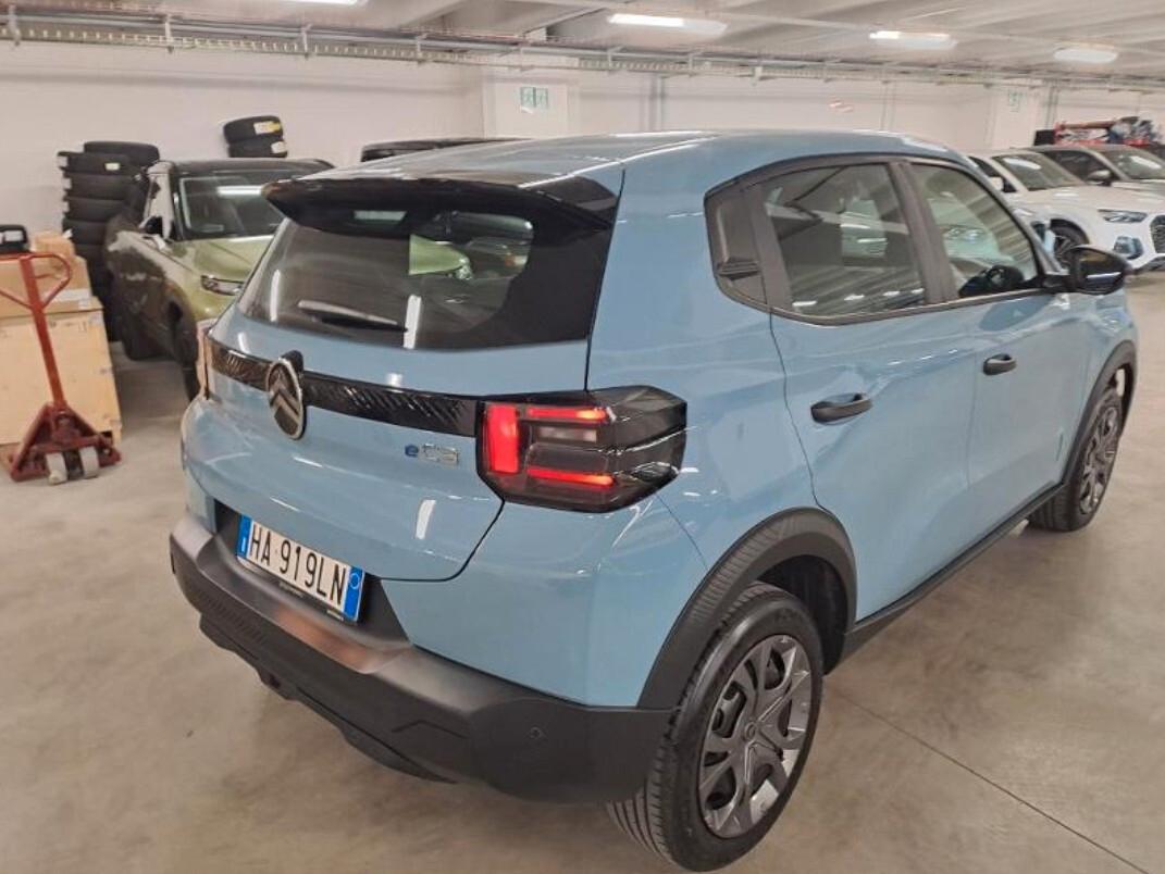 Citroen e-C3 motore elettrico 113 CV You