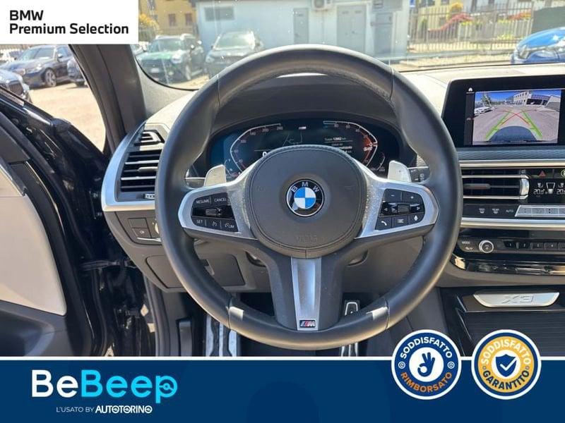 BMW X3 XDRIVE20D MHEV 48V MSPORT AUTO