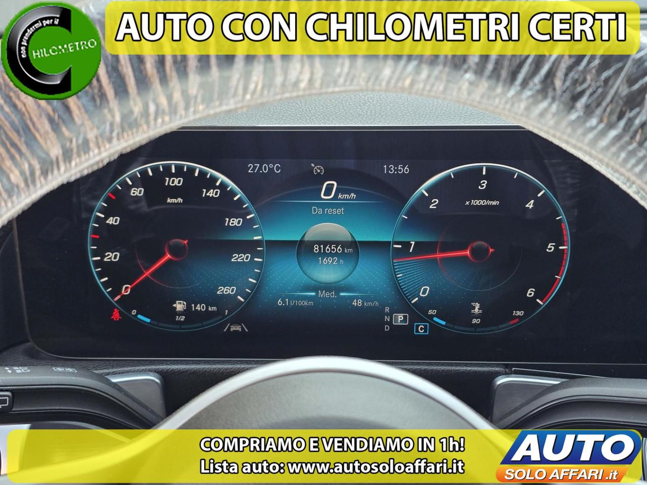 Mercedes GLB 200 d SPORT UNIPROPRIETARIO EU6D 81.000KM 2021 PREZZO VERO, NO VINCOLI!
