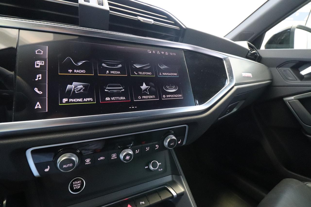 Audi Q3 Sportback 35 Tdi S-line Black Identity 150 Cv