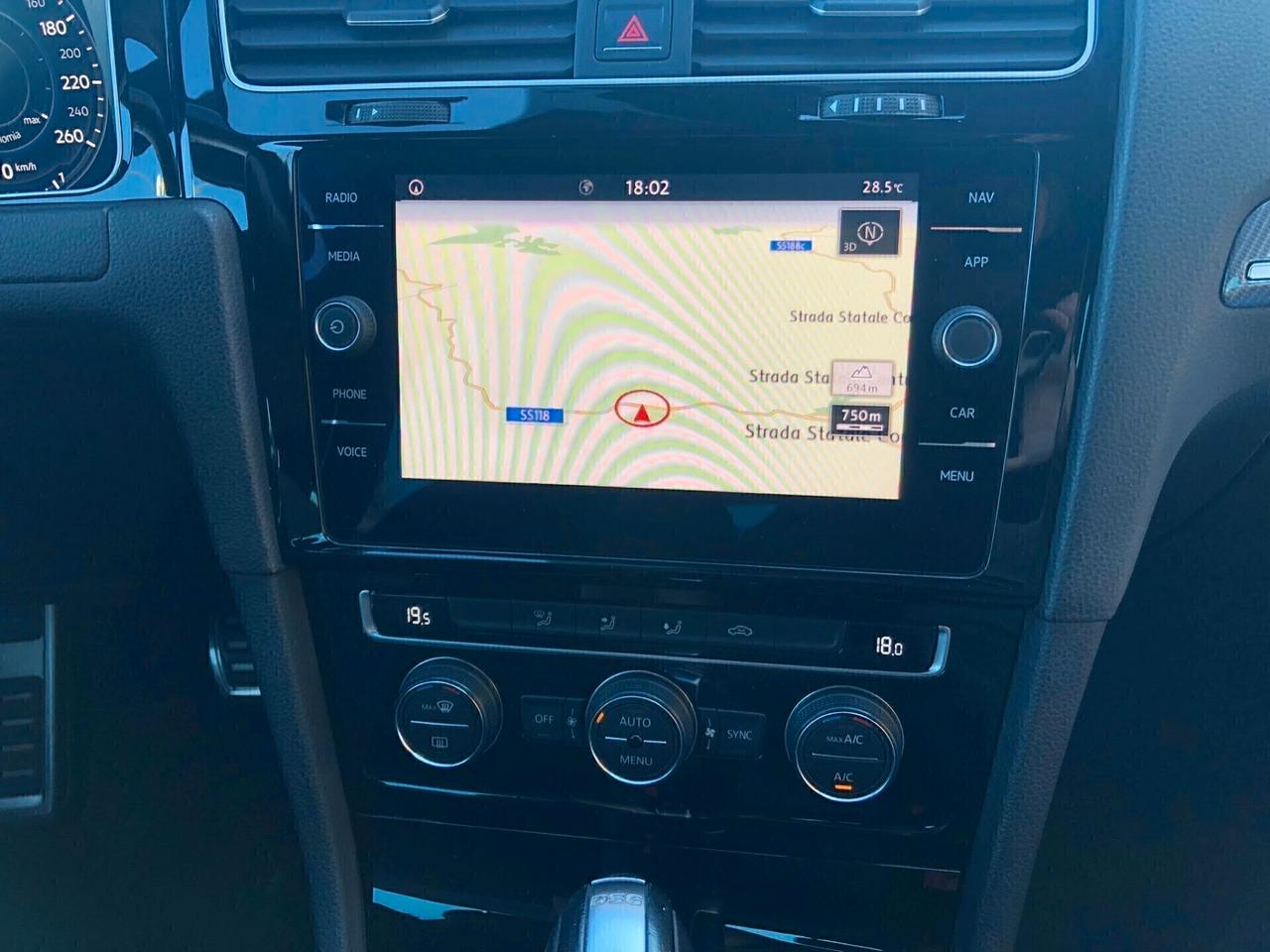 Volkswagen Golf 1.6 TDI 115 CV DSG r-line Sport 2018