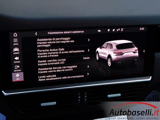 PORSCHE Cayenne 3.0 V6 TIPTRONIC 340CV, CERCHI 21'', TETTUCCIO