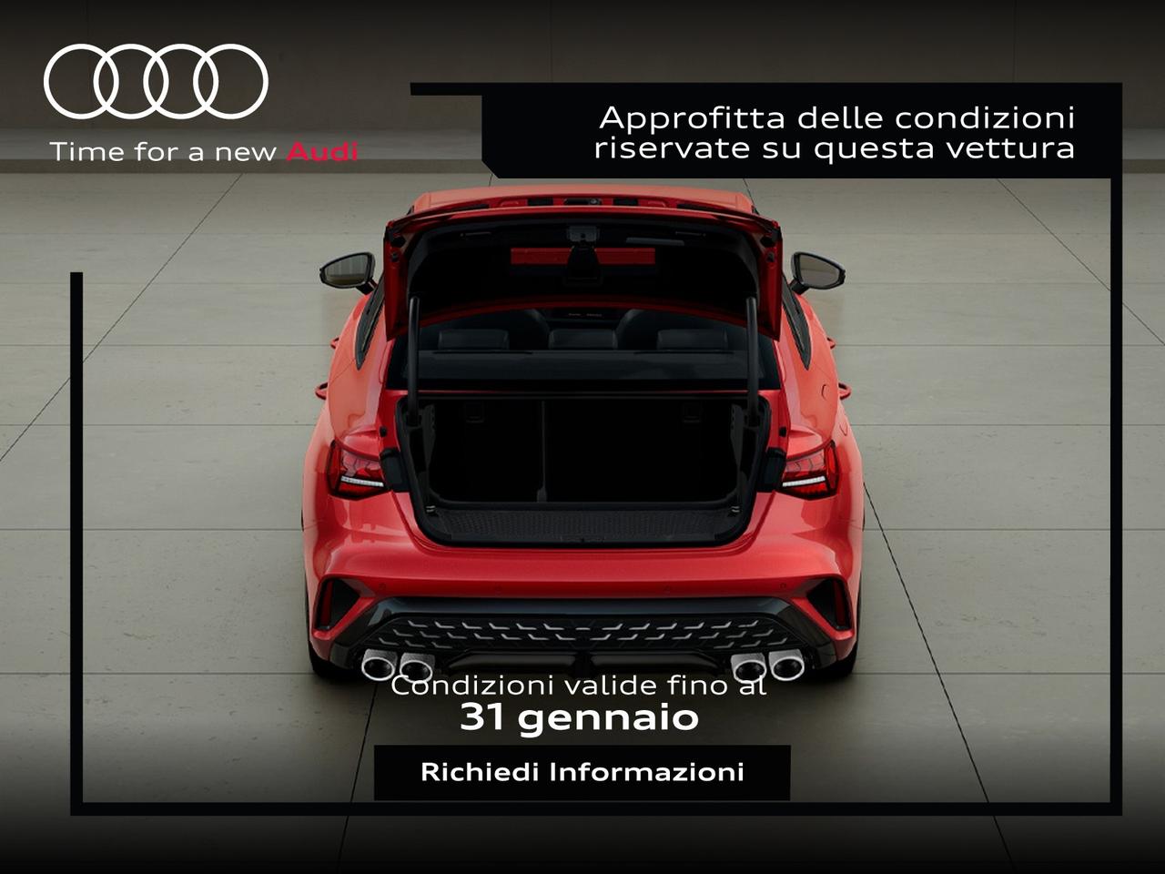 Audi S3 sedan 2.0 tfsi quattro s-tronic