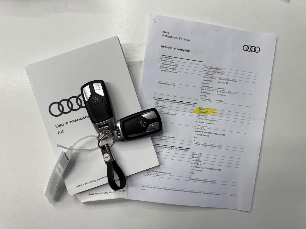 Audi A4 Avant 30 2.0 tdi mhev Business Advanced 136cv s-tronic