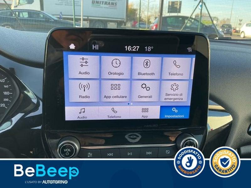 Ford Fiesta 5P 1.1 TITANIUM GPL 75CV