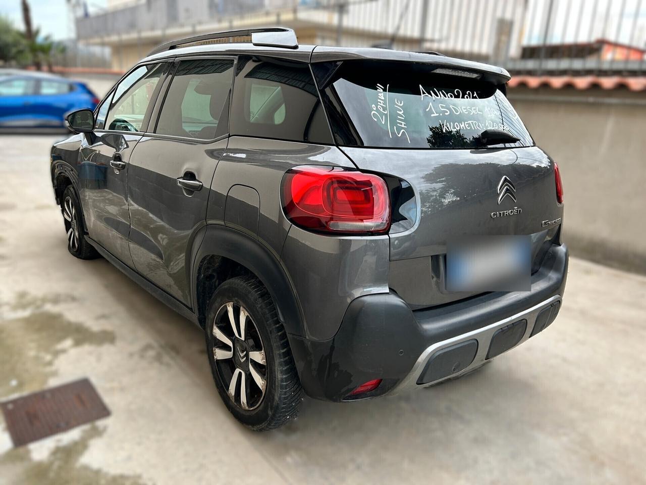 Citroen C3 Aircross 1.5 HDi 110CV - 2021 Incidentata