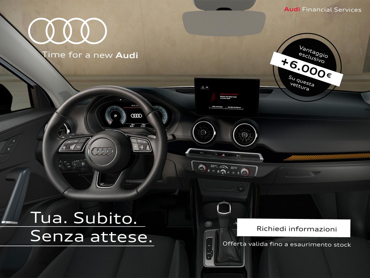 Audi Q2 35 2.0 tdi identity black s-tronic
